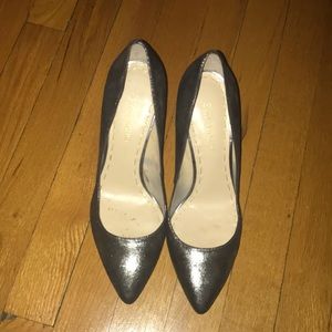 Enzo Angioolini metallic heels size 9.5